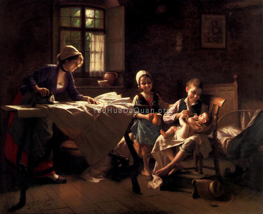 A Happy Family - 乔万尼·巴蒂斯塔·托里利亚